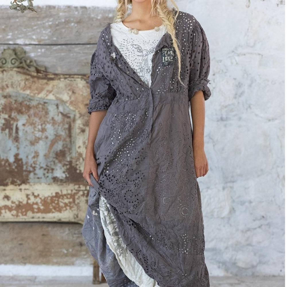 Magnolia Pearl Eyelet Maevry Dress